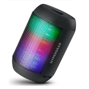 Corneta Portátil Inalámbrica HyperGear RaveMini Estéreo con Luz Led
